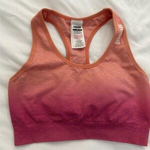 Gymshark ombré size medium sports bra